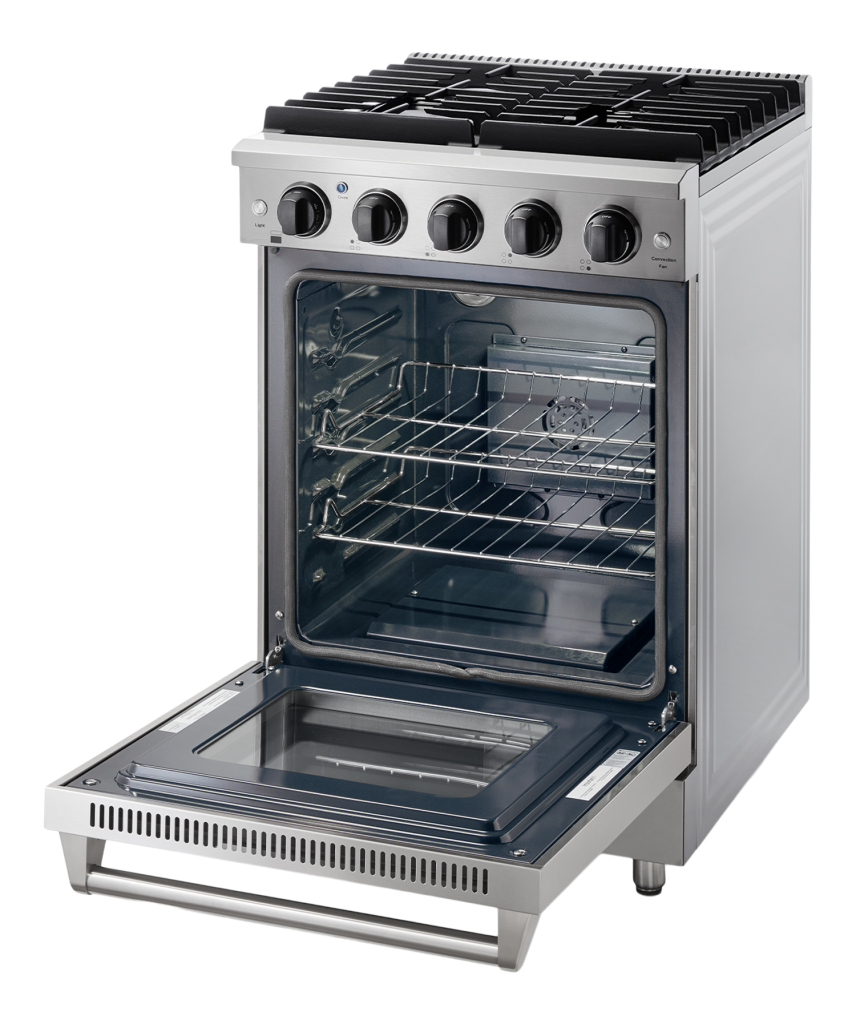 Cocina a gas Thor Kitchen de 24 pulgadas: modelo LRG2401U-R - Imagen 2